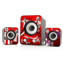 2015 new product hot-sale plastic speaker, 2.1 professional subwoofer speaker